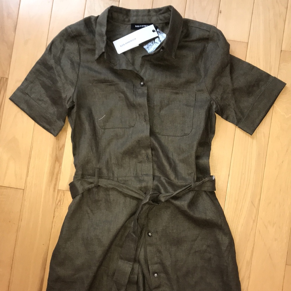 525 American linen dress